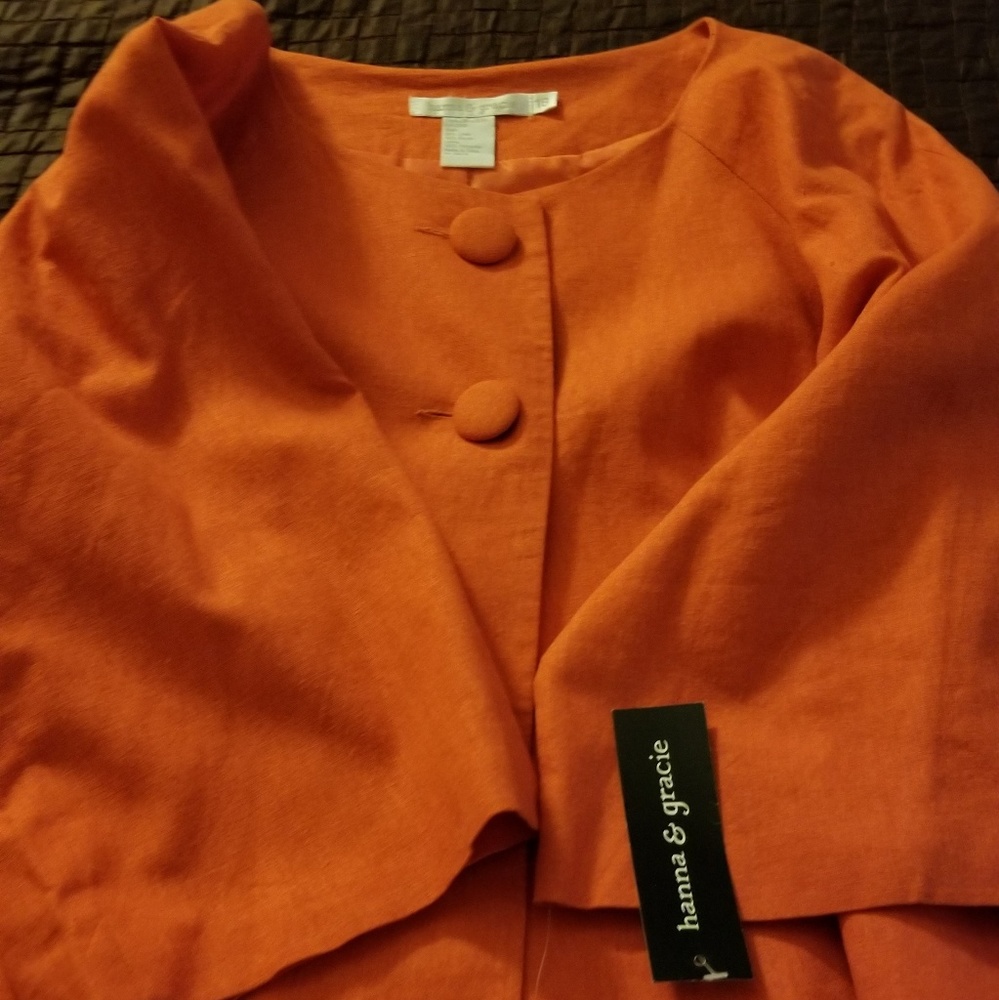 LINEN /RAYON JACKET